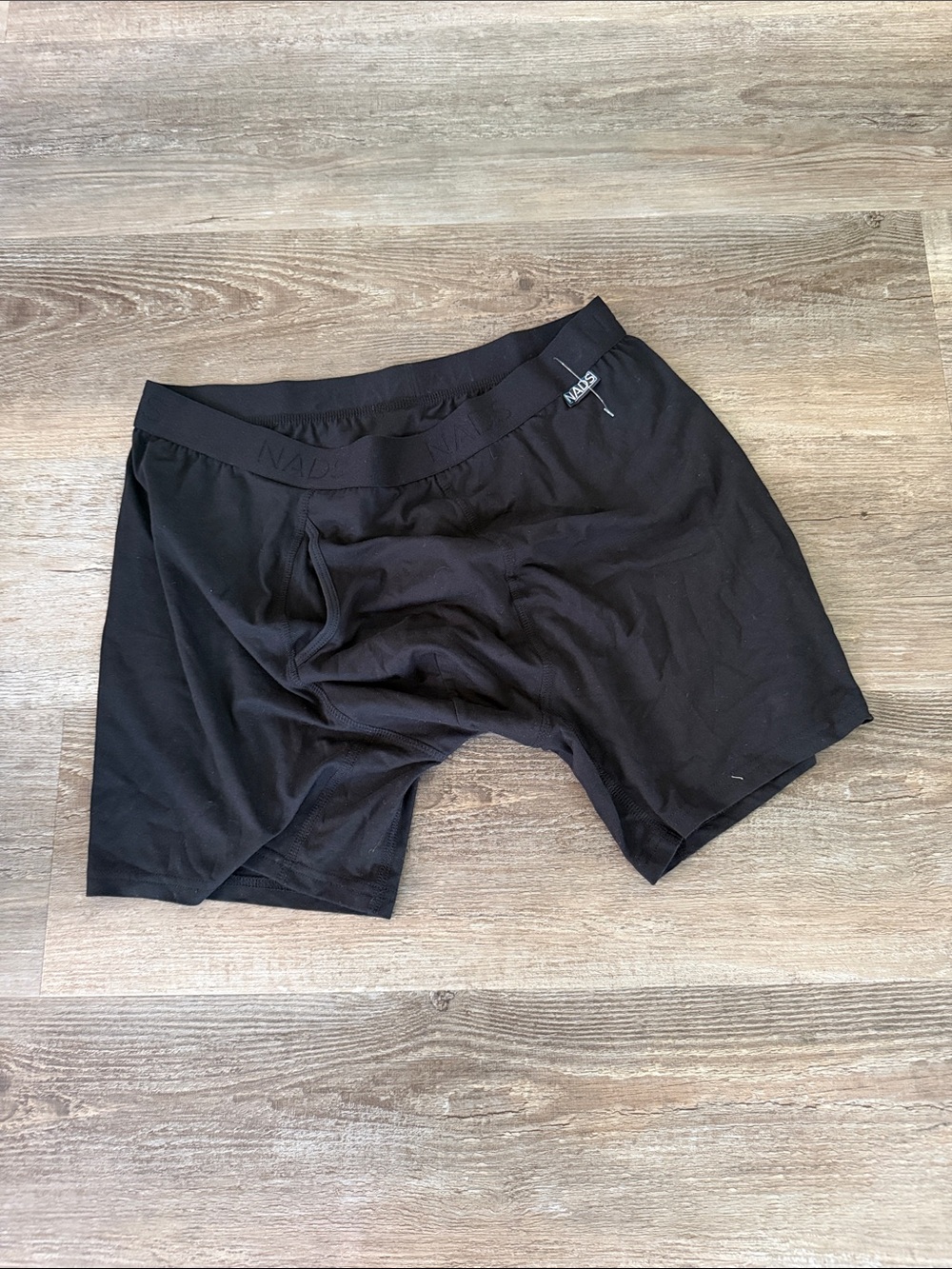 NADS | Men's Organic Black Athletic Boxer Briefs